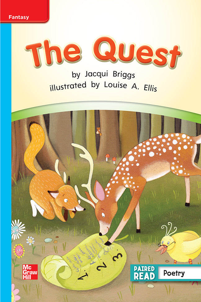 Reading Wonders Leveled Reader The Quest On Level Unit 1 Week 1 Grade 2