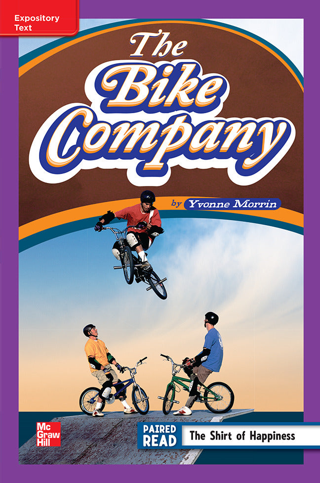 Reading Wonders Leveled Reader The Bike Company Ell Unit 6 Week 4 Grade 4