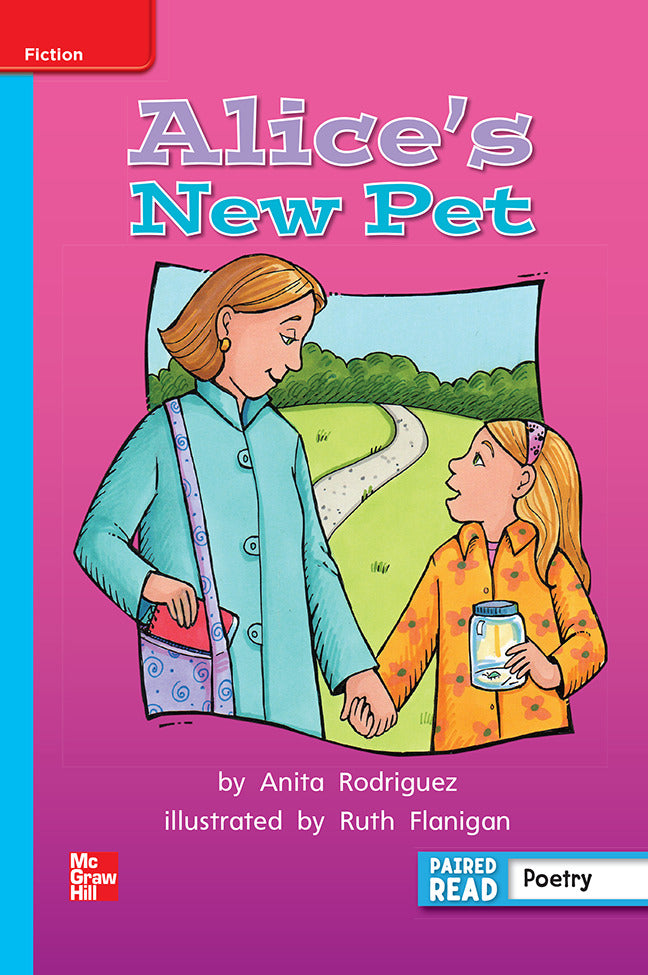 Reading Wonders Leveled Reader Alices New Pet On Level Unit 2 Week 5 Grade 2