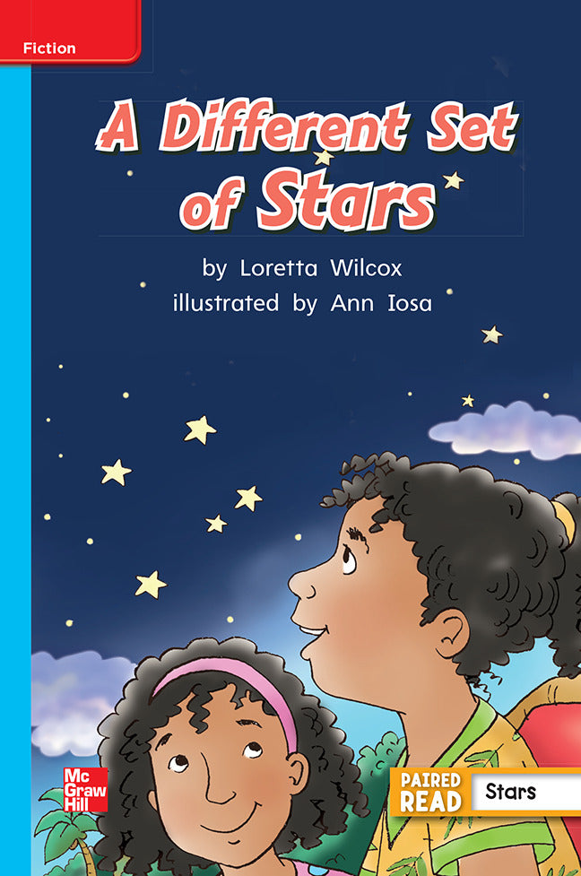 Reading Wonders Leveled Reader A Different Set Of Stars On Level Unit 3 Week 2 Grade 2