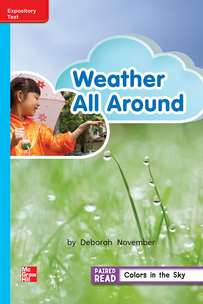 Reading Wonders Leveled Reader Weather All Around On Level Unit 3 Week 4 Grade 2