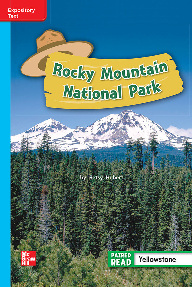 Reading Wonders Leveled Reader Rocky Mountain National Park On Level Unit 4 Week 1 Grade 2