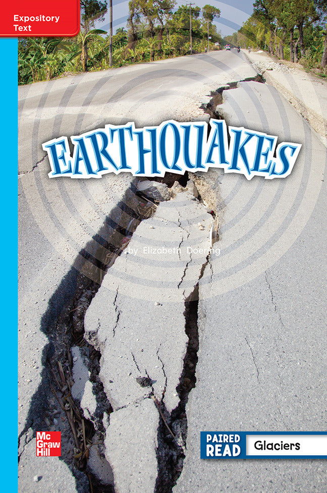 Reading Wonders Leveled Reader Earthquakes On Level Unit 4 Week 2 Grade 2