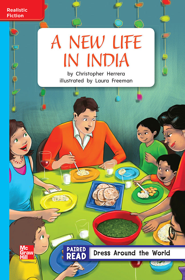 Reading Wonders Leveled Reader A New Life In India On Level Unit 4 Week 3 Grade 2