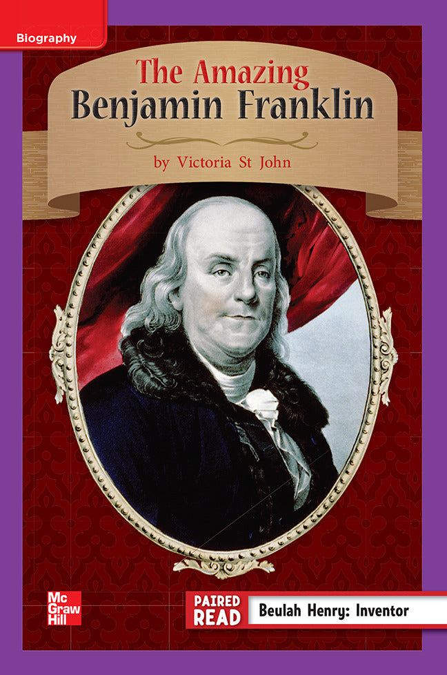 Reading Wonders Leveled Reader The Amazing Benjamin Franklin Ell Unit 1 Week 4 Grade 3