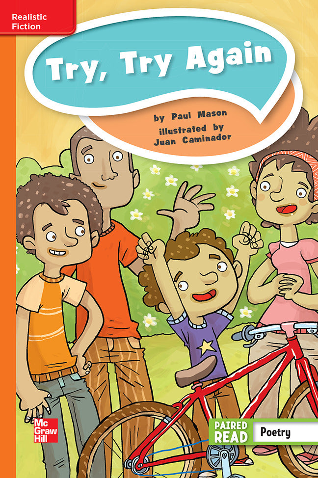 Reading Wonders Leveled Reader Try Try Again Approaching Unit 4 Week 5 Grade 4