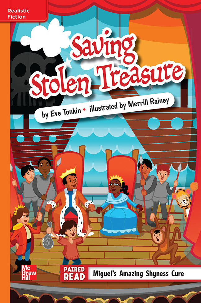 Reading Wonders Leveled Reader Saving Stolen Treasure Approaching Unit 5 Week 1 Grade 4