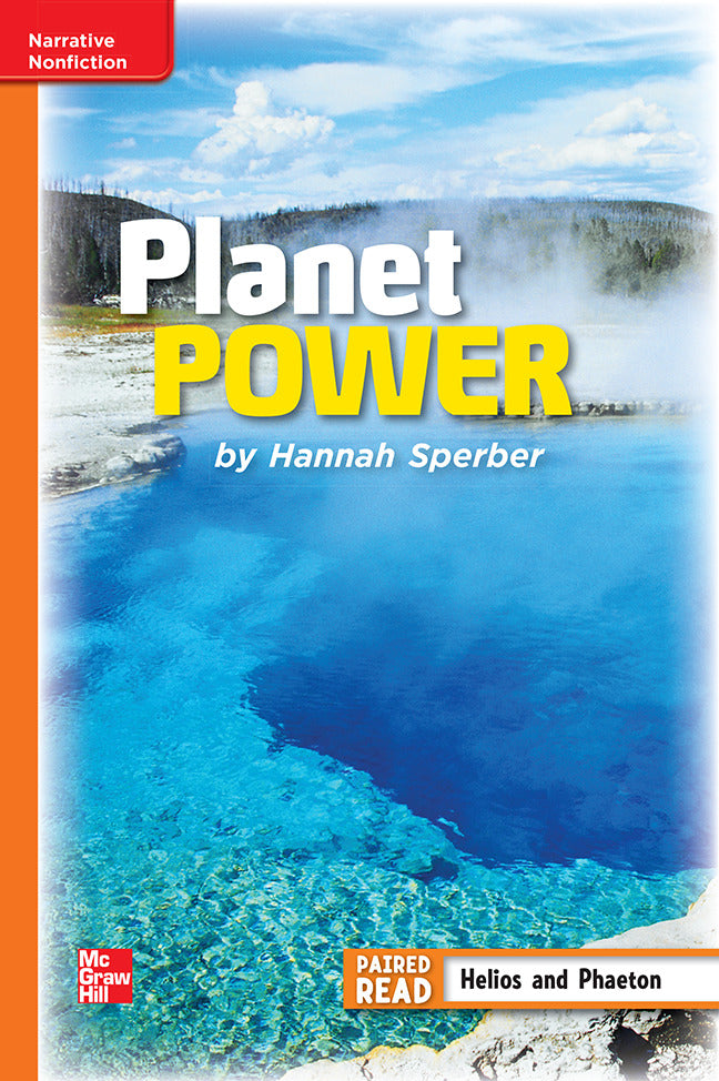 Reading Wonders Leveled Reader Planet Power Approaching Unit 6 Week 3 Grade 4