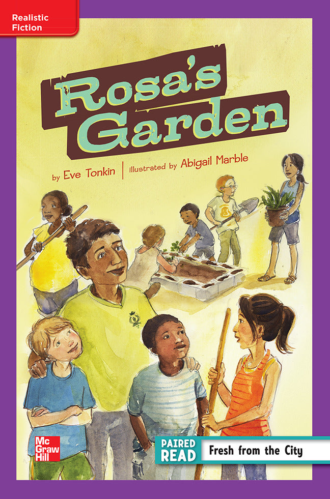 Reading Wonders Leveled Reader Rosas Garden Ell Unit 1 Week 2 Grade 4