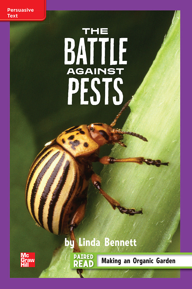 Reading Wonders Leveled Reader The Battle Against Pests Ell Unit 3 Week 5 Grade 4