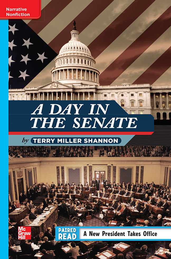 Reading Wonders Leveled Reader A Day In The Senate On Level Unit 4 Week 1 Grade 4