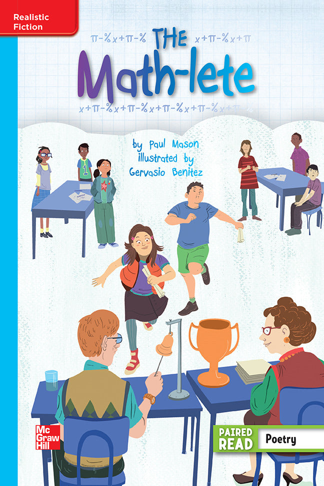 Reading Wonders Leveled Reader The Math Lete On Level Unit 4 Week 5 Grade 4