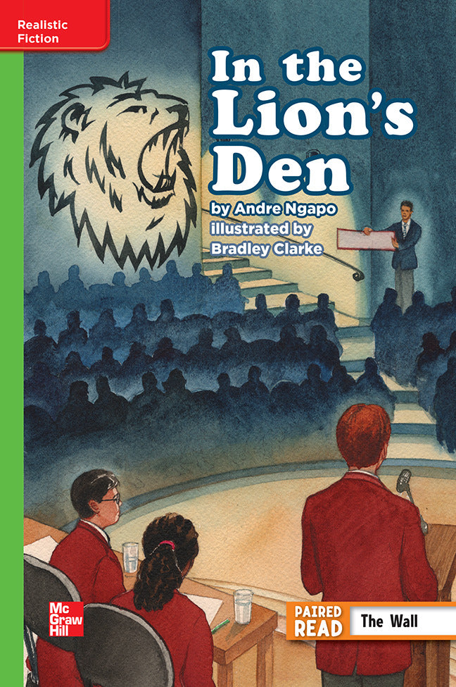 Reading Wonders Leveled Reader In The Lions Den Beyond Unit 1 Week 1 Grade 6