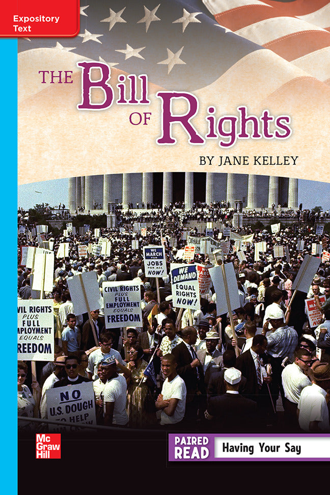 Reading Wonders Leveled Reader The Bill Of Rights On Level Unit 2 Week 1 Grade 5