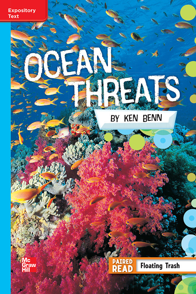 Reading Wonders Leveled Reader Ocean Threats On Level Unit 5 Week 3 Grade 5