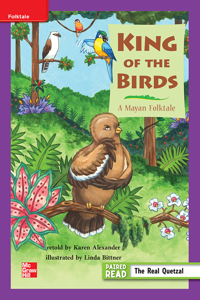 Reading Wonders Leveled Reader King Of The Birds Ell Unit 3 Week 1 Grade 3
