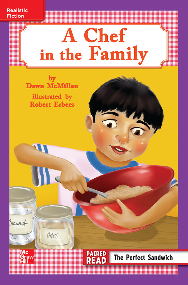 Reading Wonders Leveled Reader A Chef In The Family Ell Unit 4 Week 2 Grade 3