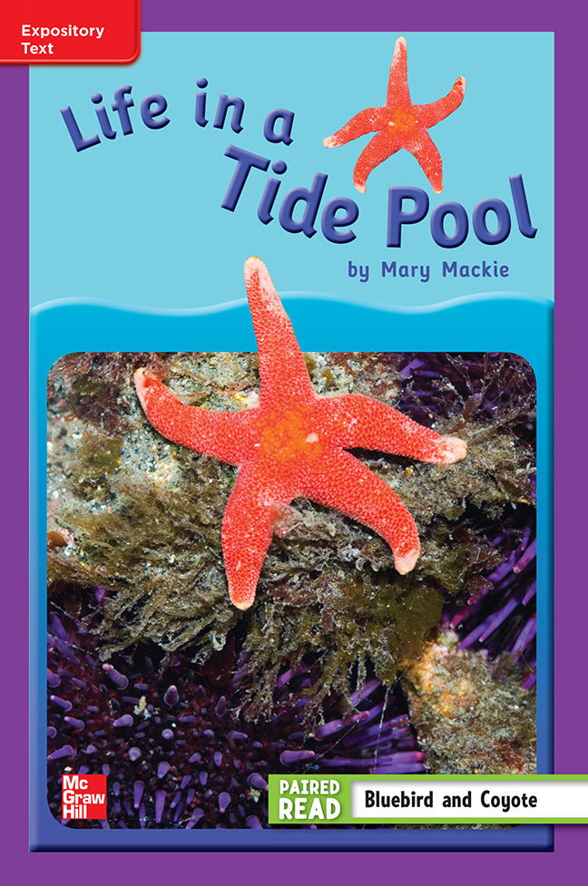 Reading Wonders Leveled Reader Life In A Tide Pool Ell Unit 4 Week 3 Grade 3