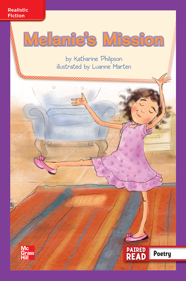 Reading Wonders Leveled Reader Melanies Mission Ell Unit 4 Week 5 Grade 3