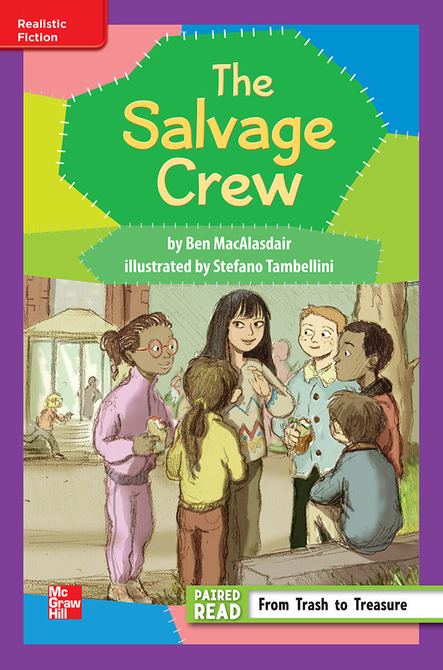 Reading Wonders Leveled Reader The Salvage Club Ell Unit 5 Week 2 Grade 3