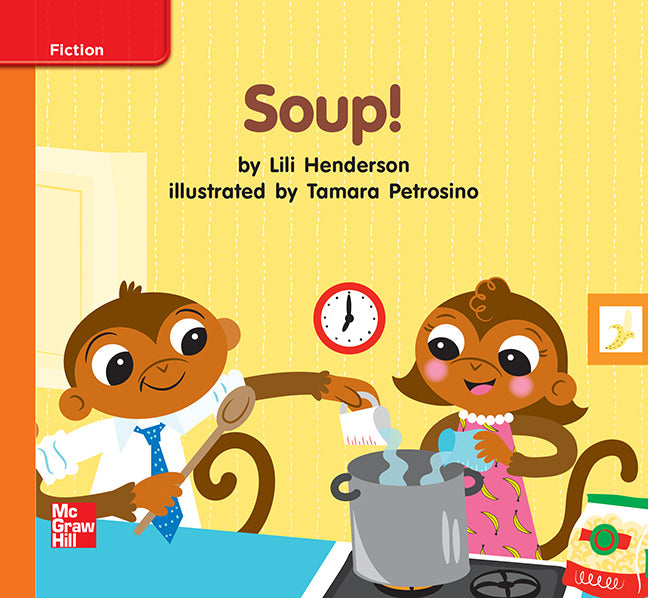 Reading Wonders Leveled Reader Soup Approaching Unit 1 Week 1 Grade K