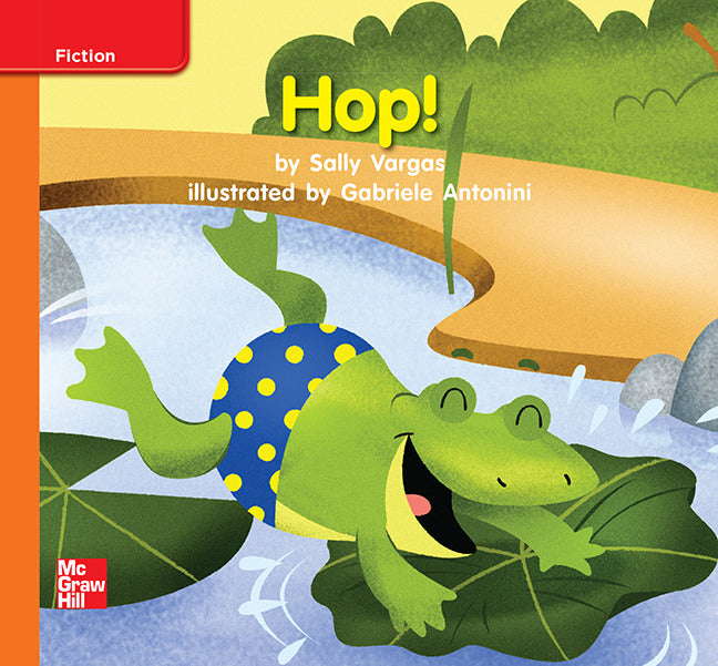 Reading Wonders Leveled Reader Hop Approaching Unit 1 Week 2 Grade K