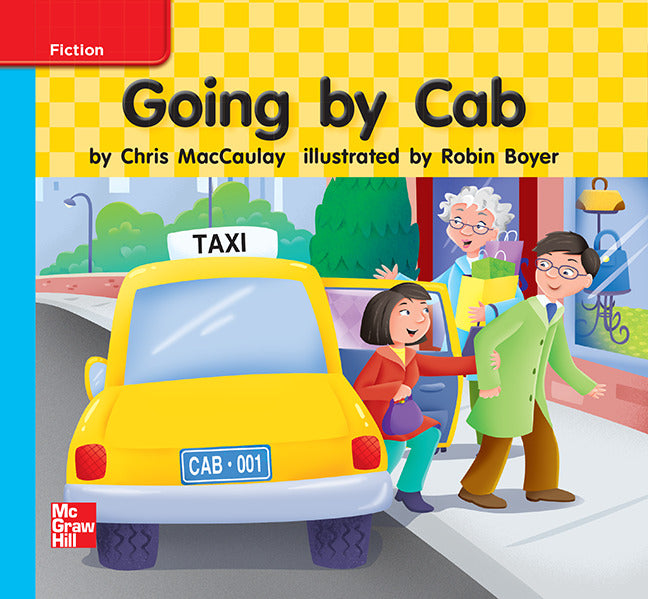 Reading Wonders Leveled Reader Going By Cab On Level Unit 3 Week 3 Grade K