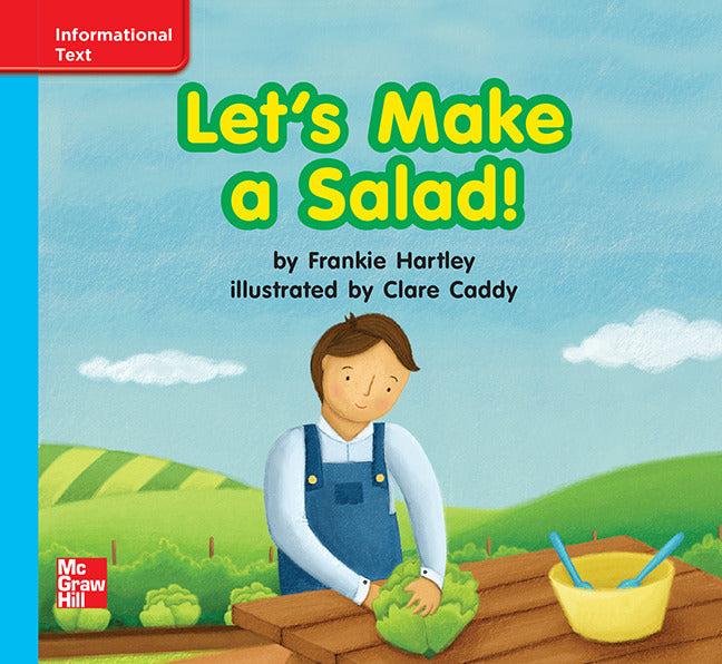Reading Wonders Leveled Reader Lets Make A Salad On Level Unit 5 Week 3 Grade K