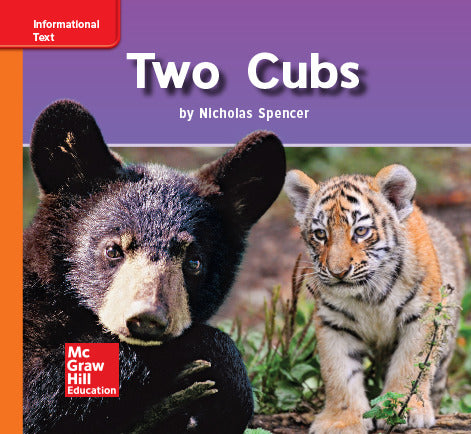 Reading Wonders Leveled Reader Two Cubs Approaching Unit 7 Week 1 Grade K