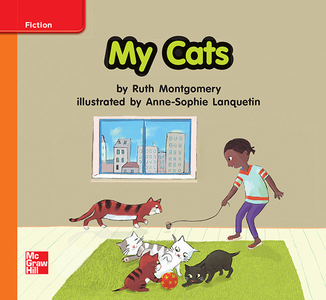 Reading Wonders Leveled Reader My Cats Approaching Unit 7 Week 2 Grade K