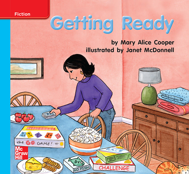 Reading Wonders Leveled Reader Getting Ready On Level Unit 6 Week 3 Grade K