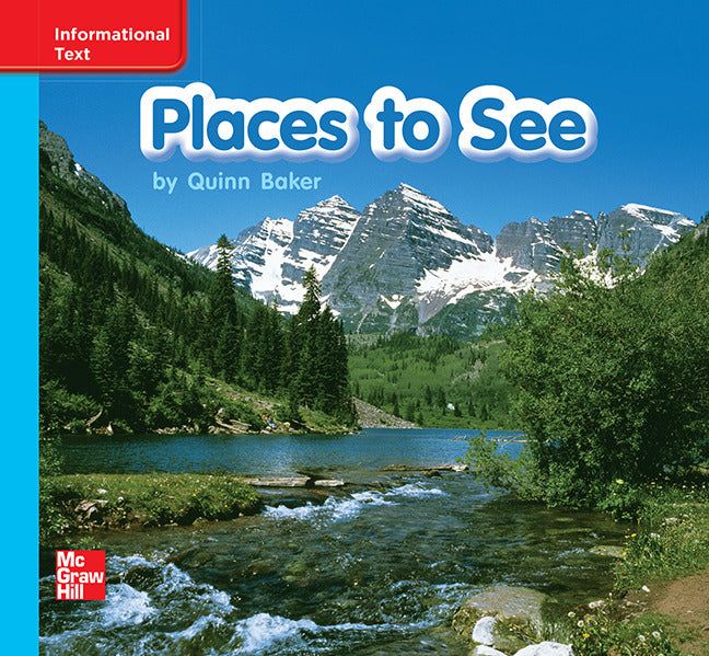 Reading Wonders Leveled Reader Places To See On Level Unit 8 Week 2 Grade K