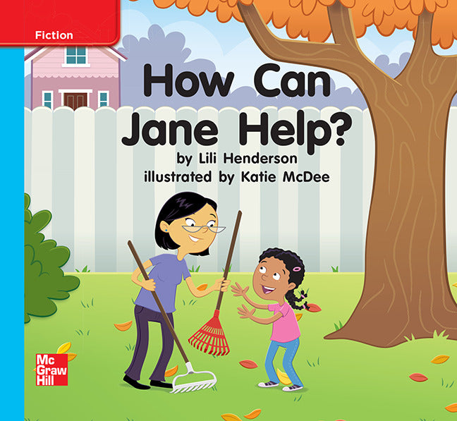 Reading Wonders Leveled Reader How Can Jane Help On Level Unit 9 Week 1 Grade K