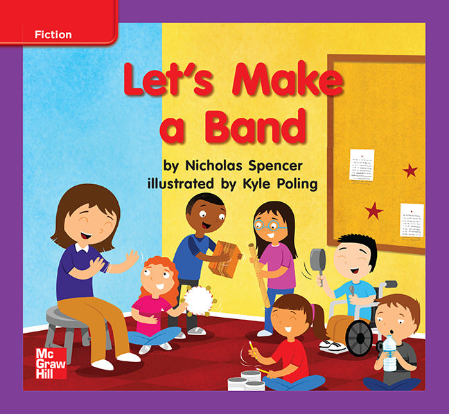 Reading Wonders Leveled Reader Lets Make A Band Ell Unit 10 Week 2 Grade K