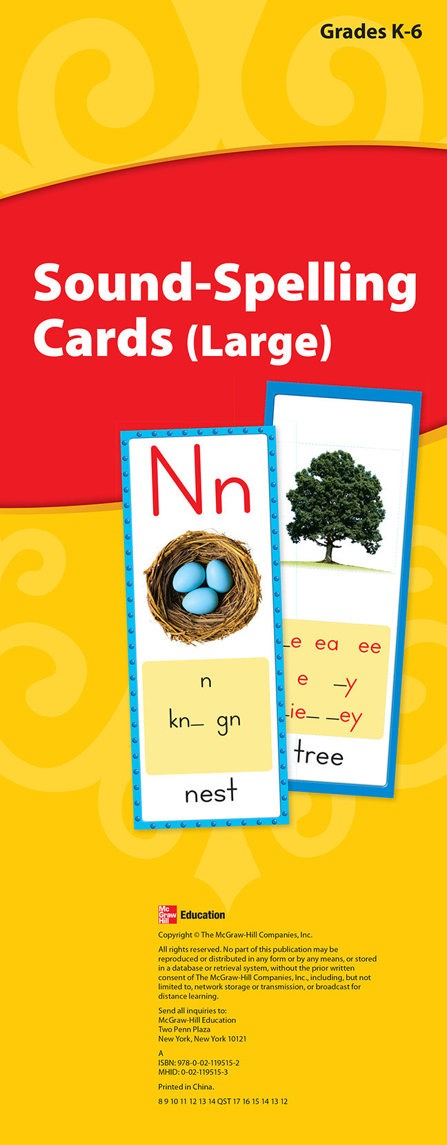 Reading Wonders Sound Spelling Cards Large Grades K 6