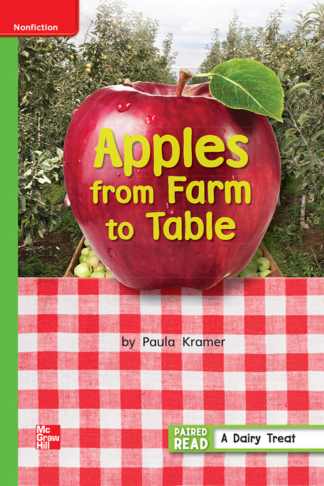 Reading Wonders Leveled Reader Apples From Farm To Table Beyond Unit 3 Week 5 Grade 1