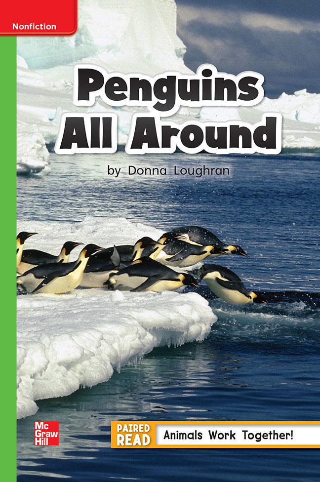 Reading Wonders Leveled Reader Penguins All Around Beyond Unit 4 Week 2 Grade 1