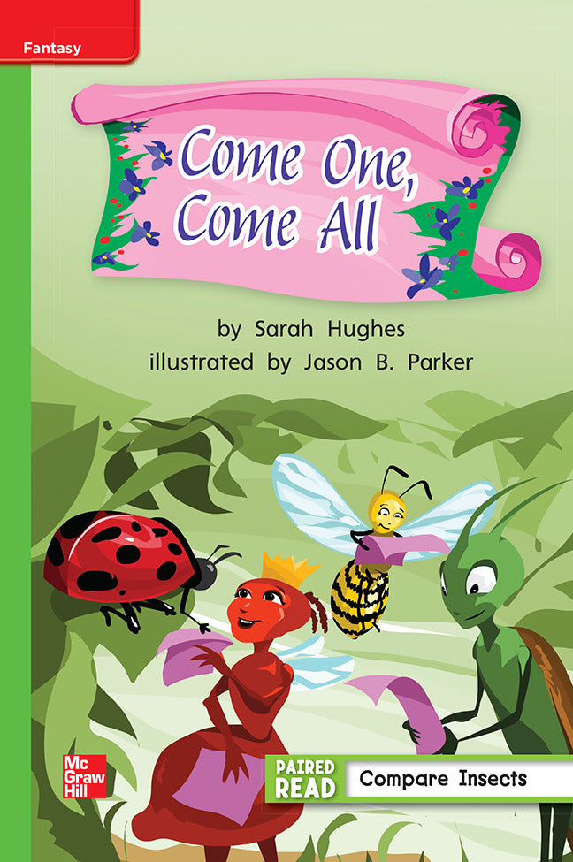 Reading Wonders Leveled Reader Come One Come All Beyond Unit 4 Week 4 Grade 1