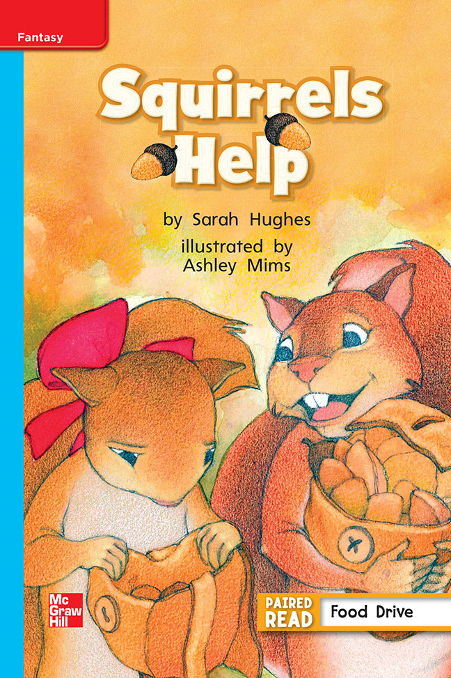 Reading Wonders Leveled Reader Squirrels Help On Level Unit 2 Week 4 Grade 1