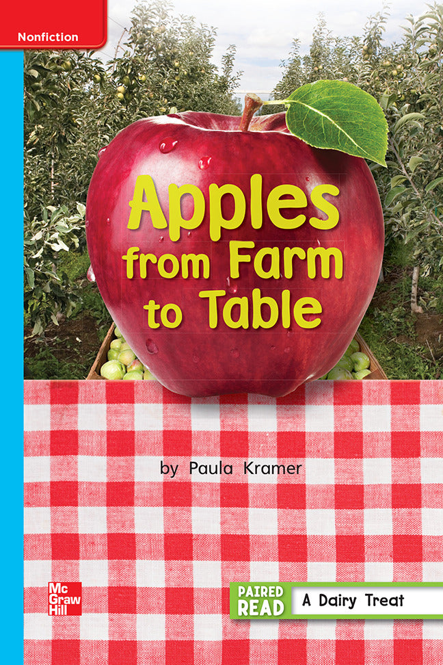 Reading Wonders Leveled Reader Apples From Farm To Table On Level Unit 3 Week 5 Grade 1