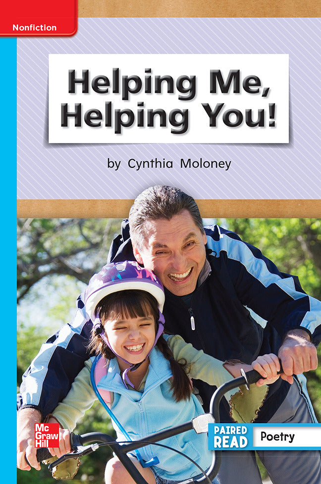 Reading Wonders Leveled Reader Helping Me Helping You On Level Unit 6 Week 2 Grade 1