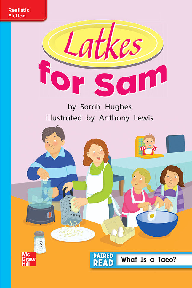 Reading Wonders Leveled Reader Latkes For Sam On Level Unit 6 Week 4 Grade 1
