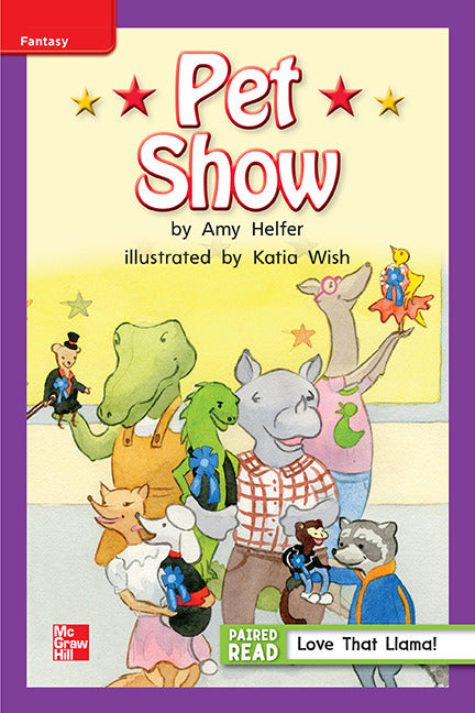 Reading Wonders Leveled Reader Pet Show Ell Unit 1 Week 3 Grade 1