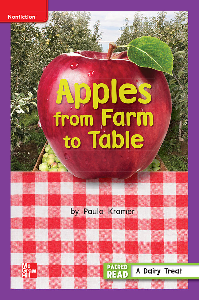 Reading Wonders Leveled Reader Apples From Farm To Table Ell Unit 3 Week 5 Grade 1