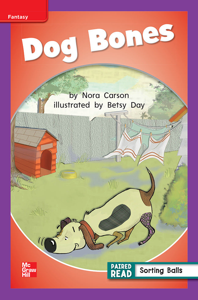 Reading Wonders Leveled Reader Dog Bones Ell Unit 5 Week 1 Grade 1