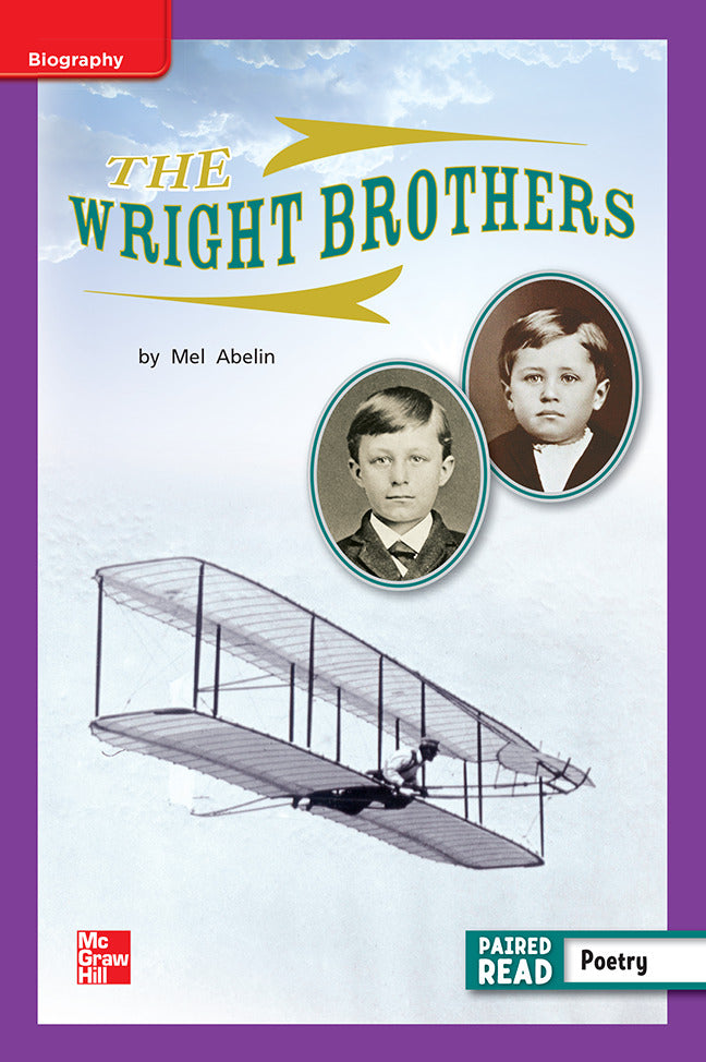 Reading Wonders Leveled Reader The Wright Brothers Ell Unit 5 Week 3 Grade 1