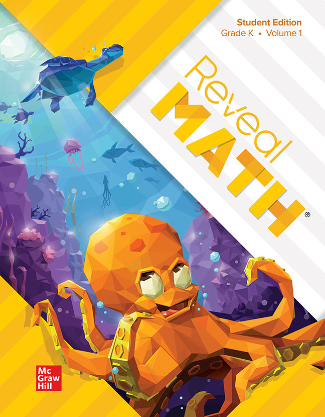 Reveal Math Student Edition Grade K Volume 1