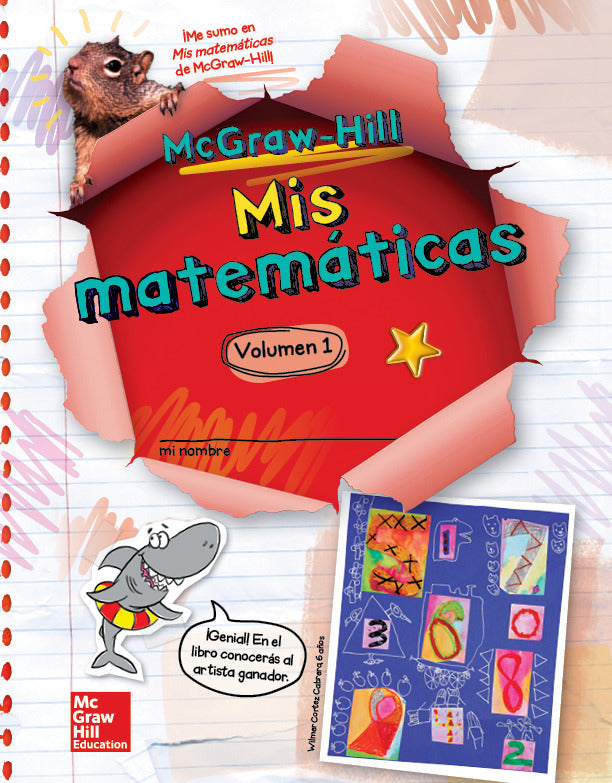Mcgraw Hill My Math Grade 1 Spanish Student Edition Volume 1