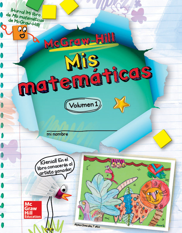 Mcgraw Hill My Math Grade 2 Spanish Student Edition Volume 1