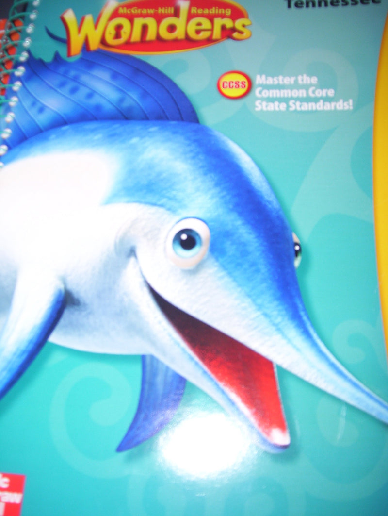 2014 Wonders, Tennessee Grade 2, Unit 1, McGraw Hill, Teacher's Edition [Spiral-bound] Various